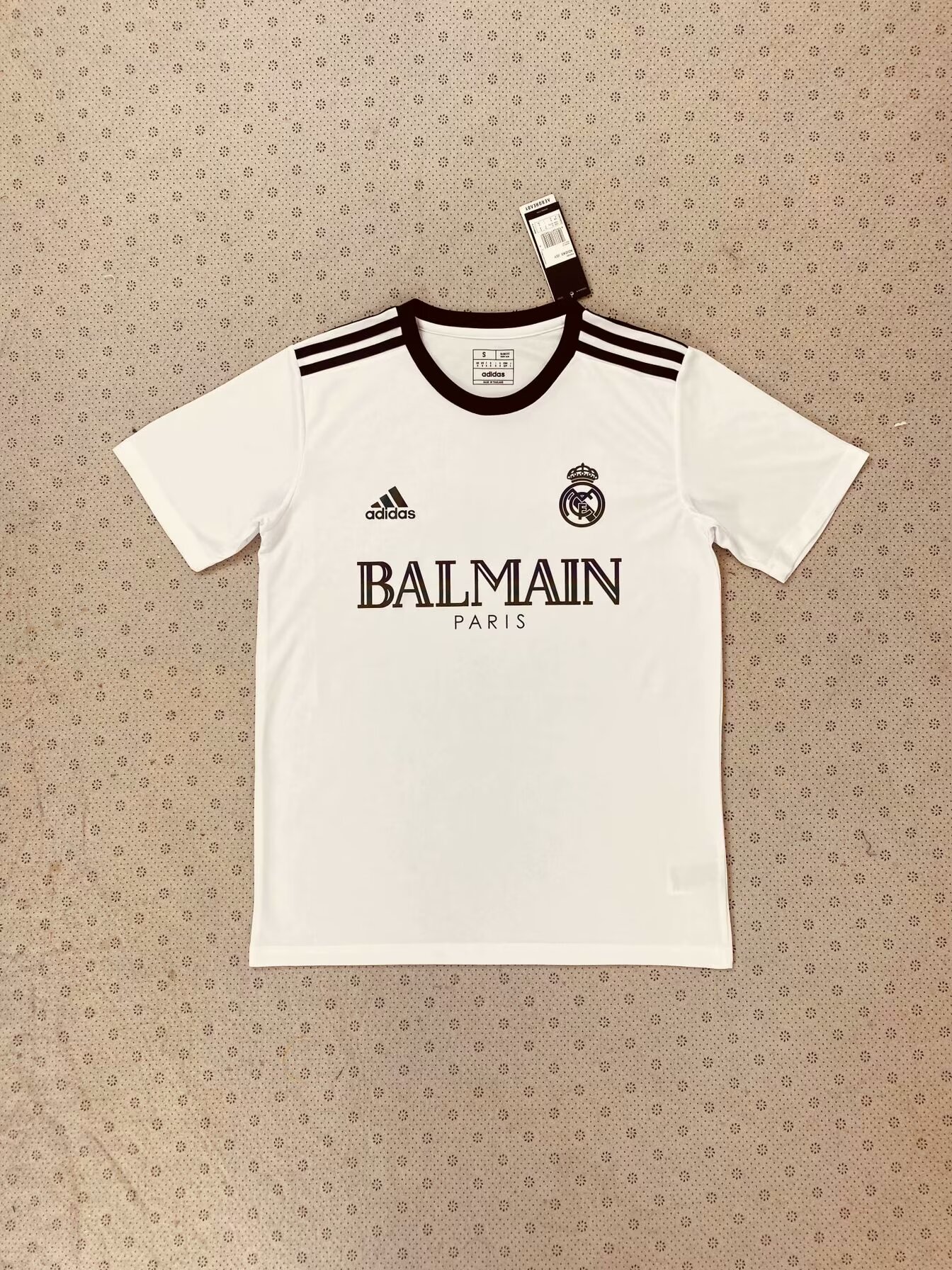 AAA Quality Real Madrid 23/24 Special White/Black Balmain Jersey